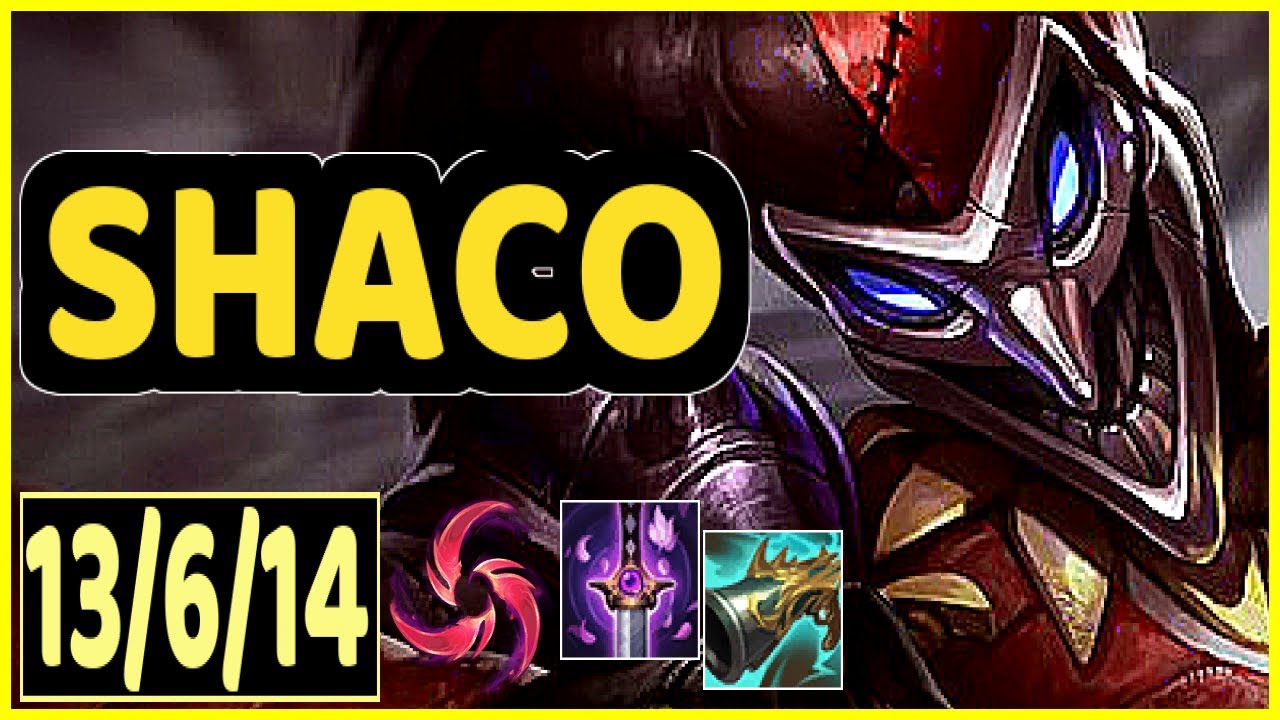 SHACO VS ZAC - 13/6/14 KDA JUNGLE GAMEPLAY DIAMOND IV