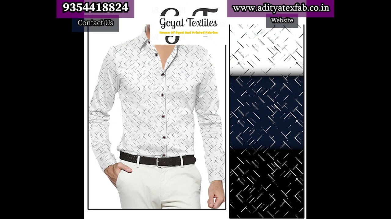 Cotton Shirting Fabrics