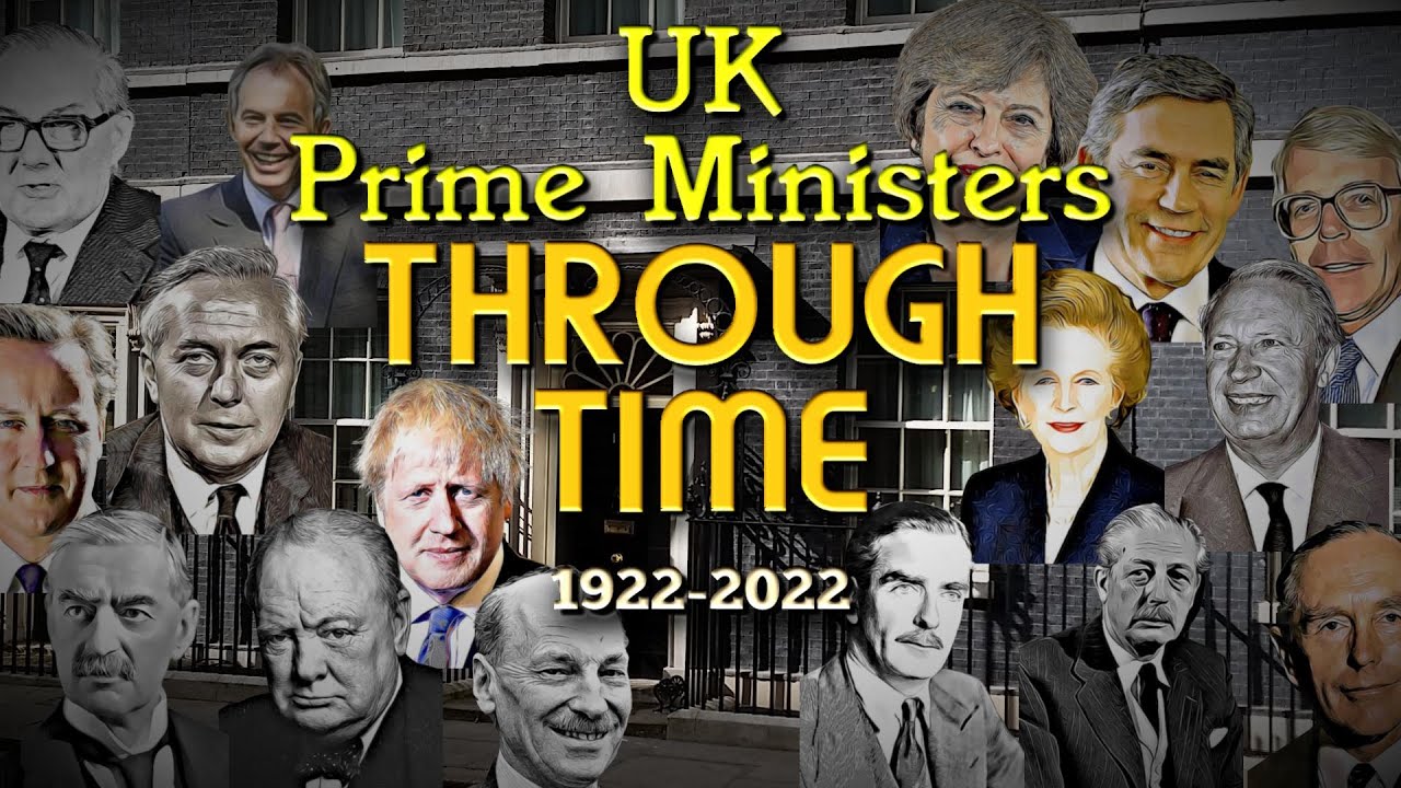 UK Prime Ministers Through Time (1922 to 2022)