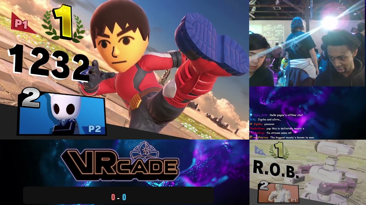 mindLESS x VRcade Smash Ultimate VOD Part 1