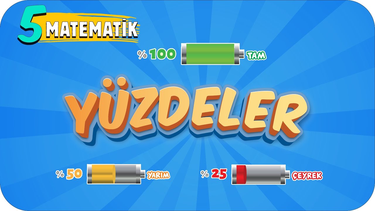 5. Sınıf Matematik: Yüzdeler #2022