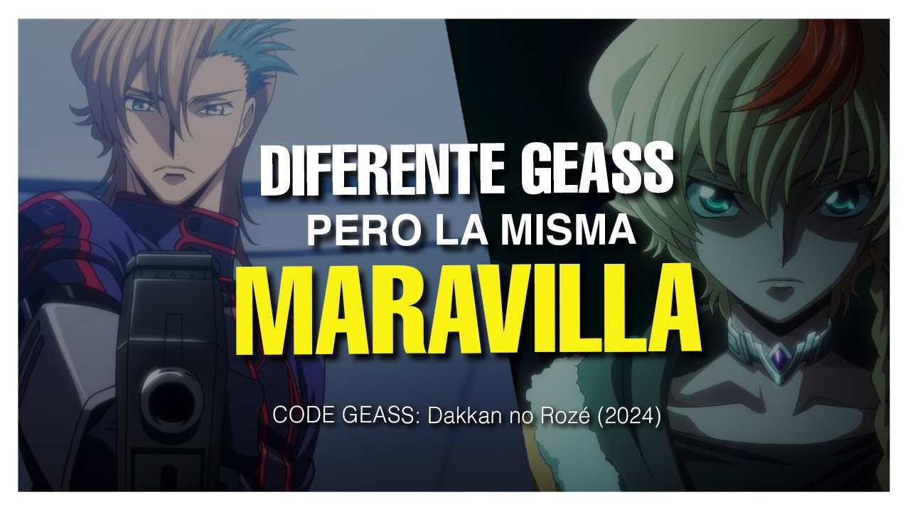 💛La RESPONSABILIDAD del PODER | Code Geass: Rozé the recapture (sin spoilers) | DavidAlvesArte