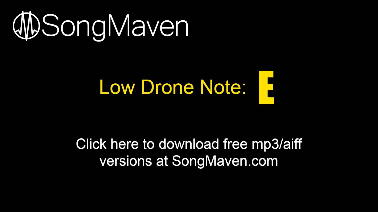 Low Drone Note: 