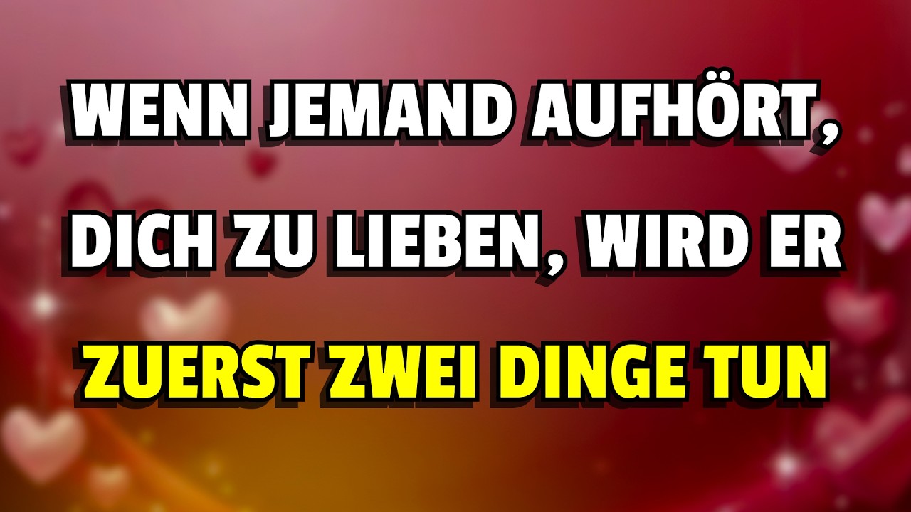 Wenn jemand aufhört, dich zu lieben, wird er zuerst zwei Dinge tun… | Carl Jung