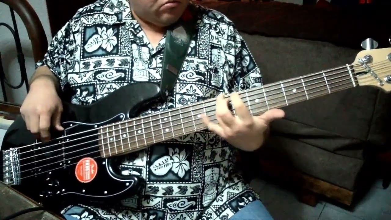Deftones - Infinity Source (squier bass cover)