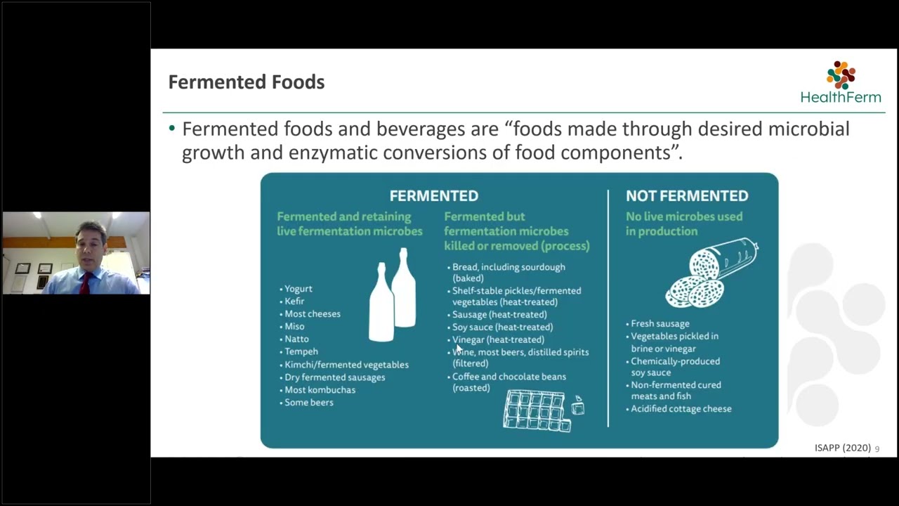 HealthFerm Webinar: Health Aspects of Plant Based Fermented Foods