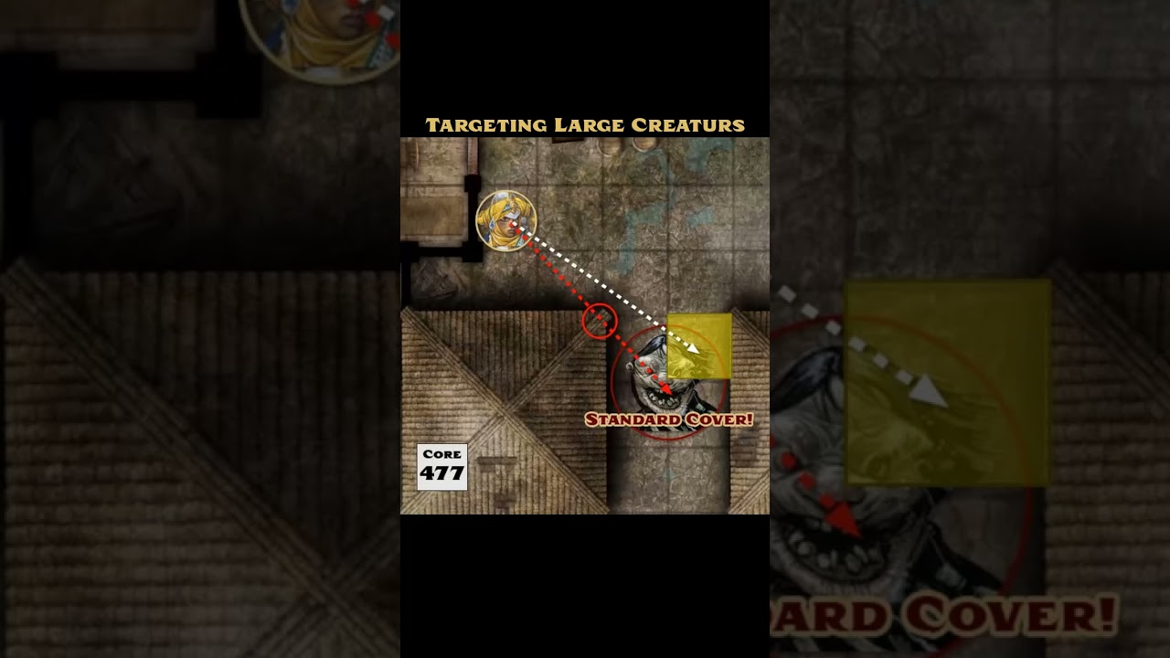 Targeting Large Enemies in Pathfinder 2e #Pathfinder #pathfinder2e #rpg