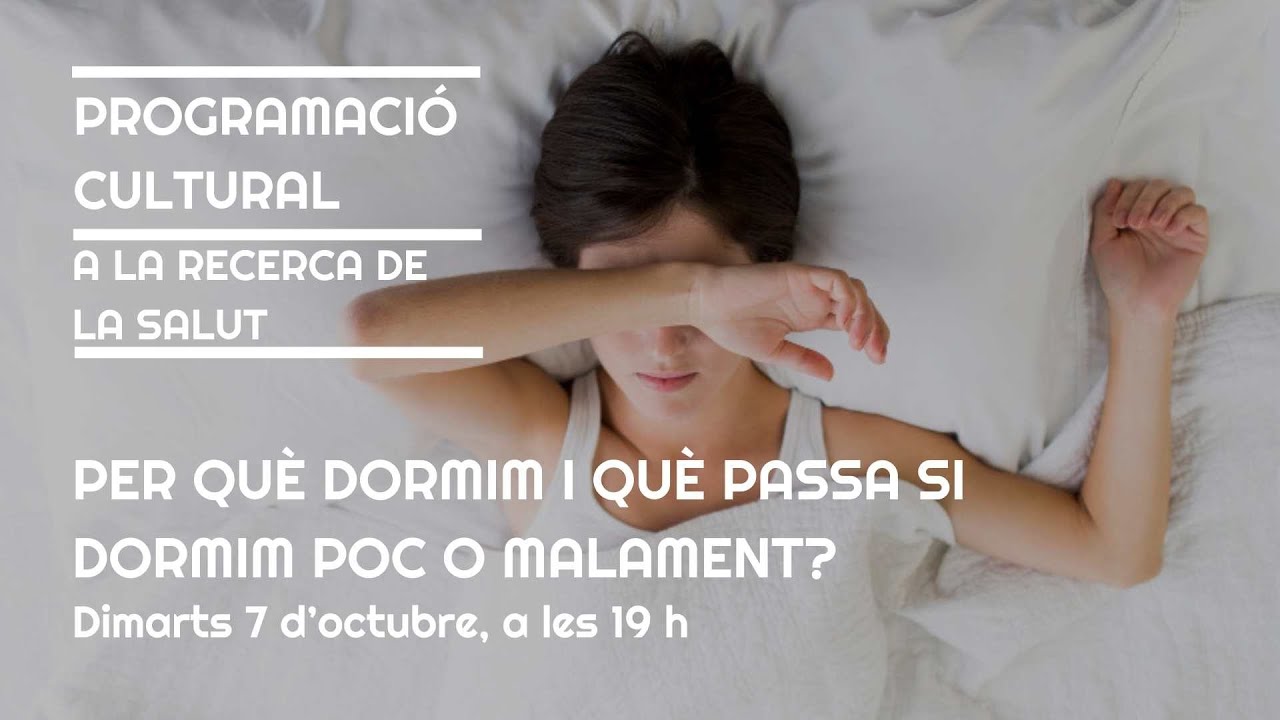 Per què dormim i què passa si dormim poc o malament?