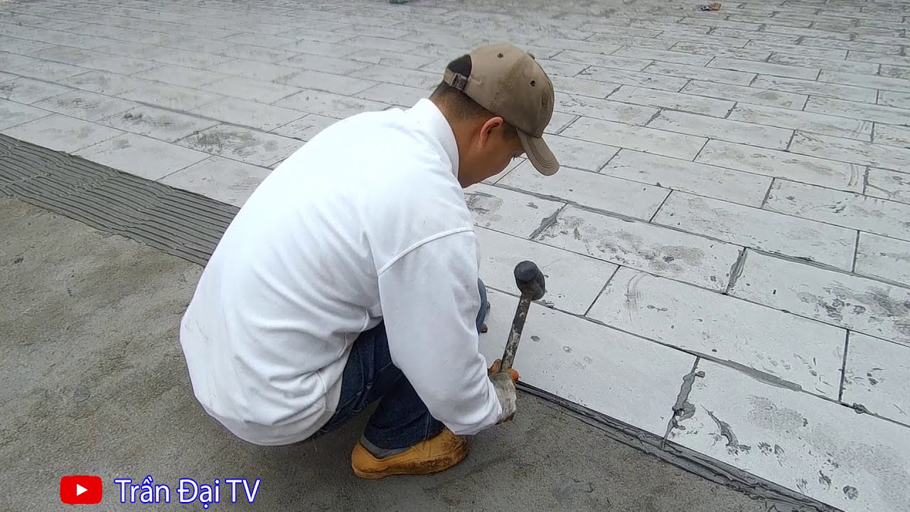 KỸ THUẬT LÁT SÂN BẰNG  BÀN CÀO (P1)| Trần Đại TV