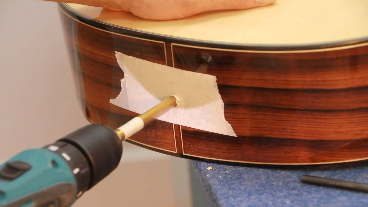 如何為結他安裝Pickup (How to install a guitar pickup in a professional way)