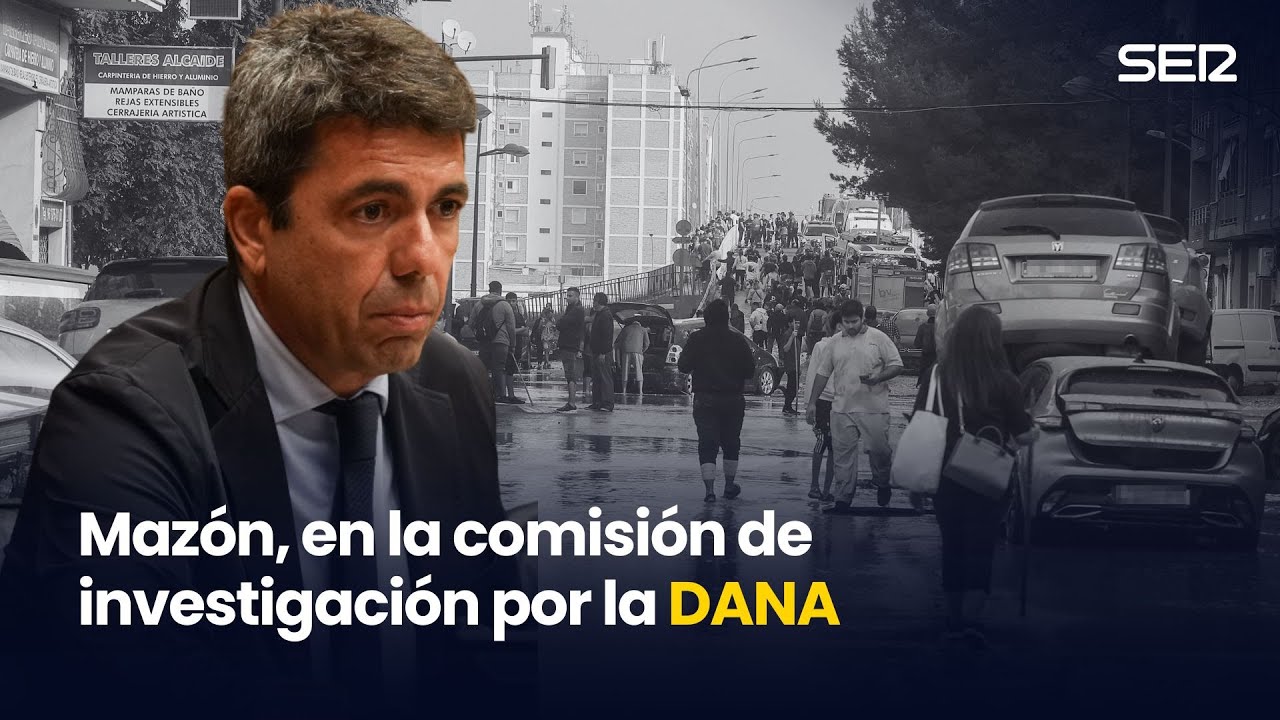 Maz&oacute;n comparece en la comisi&oacute;n de investigaci&oacute;n de la DANA (17/11/2025)
