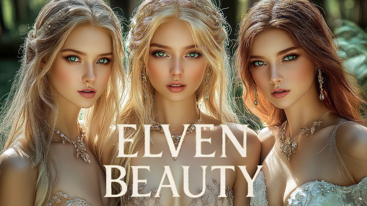 Mystical Elven Realm: Relaxing Fantasy Music & Enchanting Female Vocals & Magical Ambience