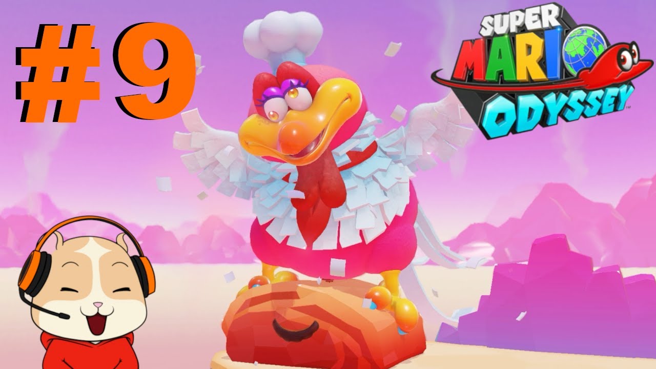 Stinky DERPY Bird! Ham Star Plays Super Mario Odyssey Part 9!
