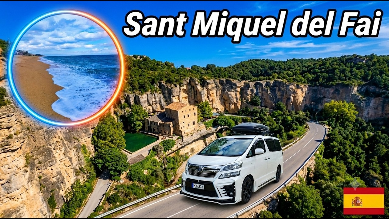 Spanien Road Trip Teil #4 - Schmale Bergstraßen & Meeresluft - Sant Miquel del Fai