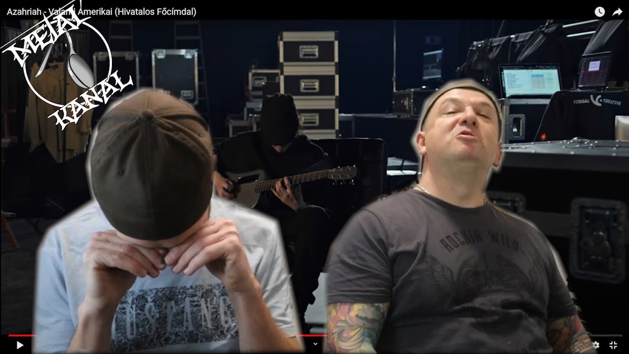 Azahriah - Valami Amerikai REAKCIÓ [Elsőhallós videó]