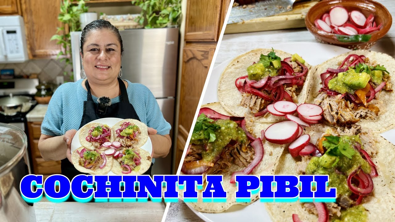COCHINITA PIBIL A VAPOR  TE EXPLICO PASO A PASO COMO HACERLA