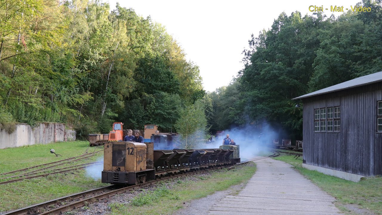 Saisonabschluss beim Feldbahnmuseum Herrenleite