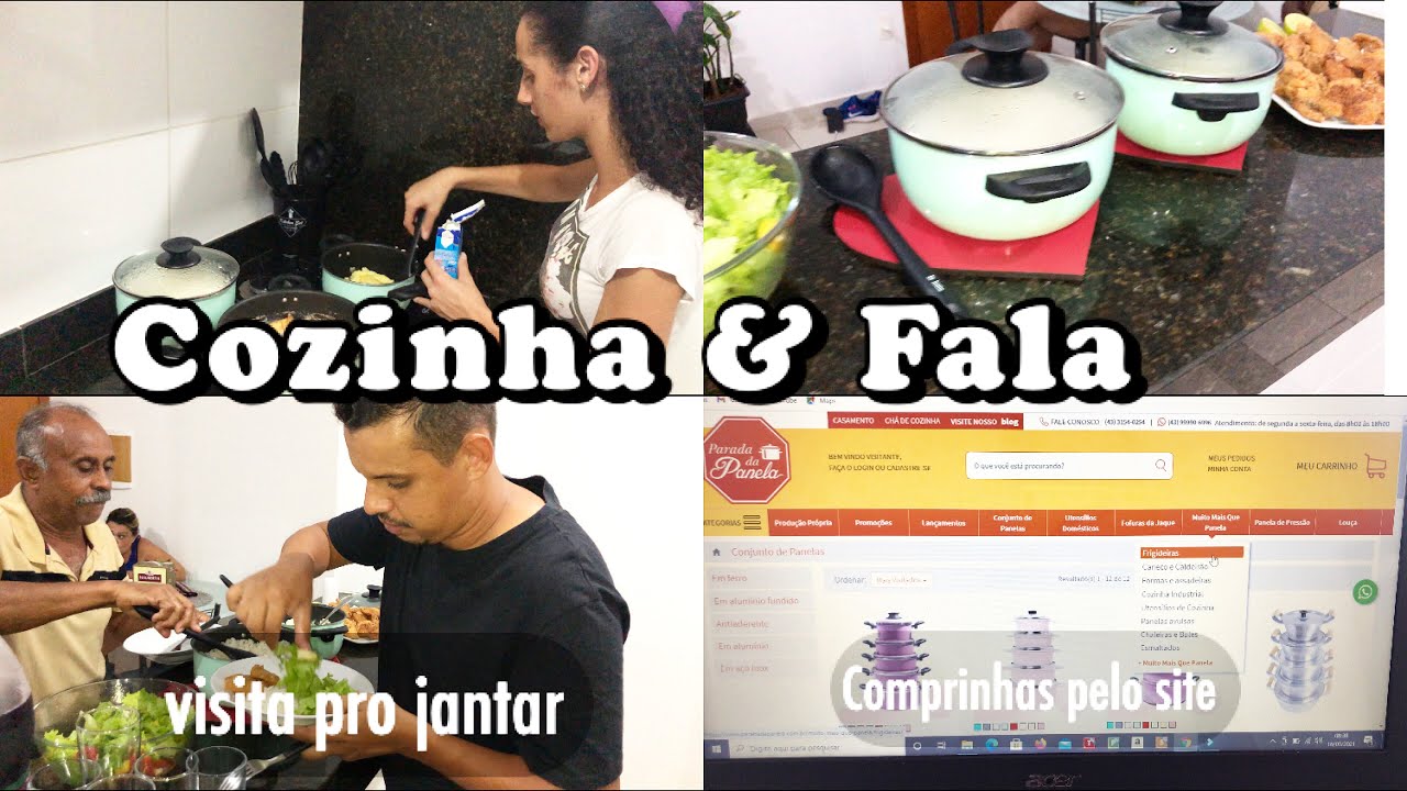 Não teve jeito, fui parar na cozinha || Dica para empanar peixe || Como comprar- Parada da Penela