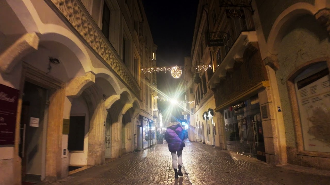 🇦🇹 A Magical Christmas Stroll through Steyr (ONE SHOT - NO CUTS - 4K) #austria  #walking