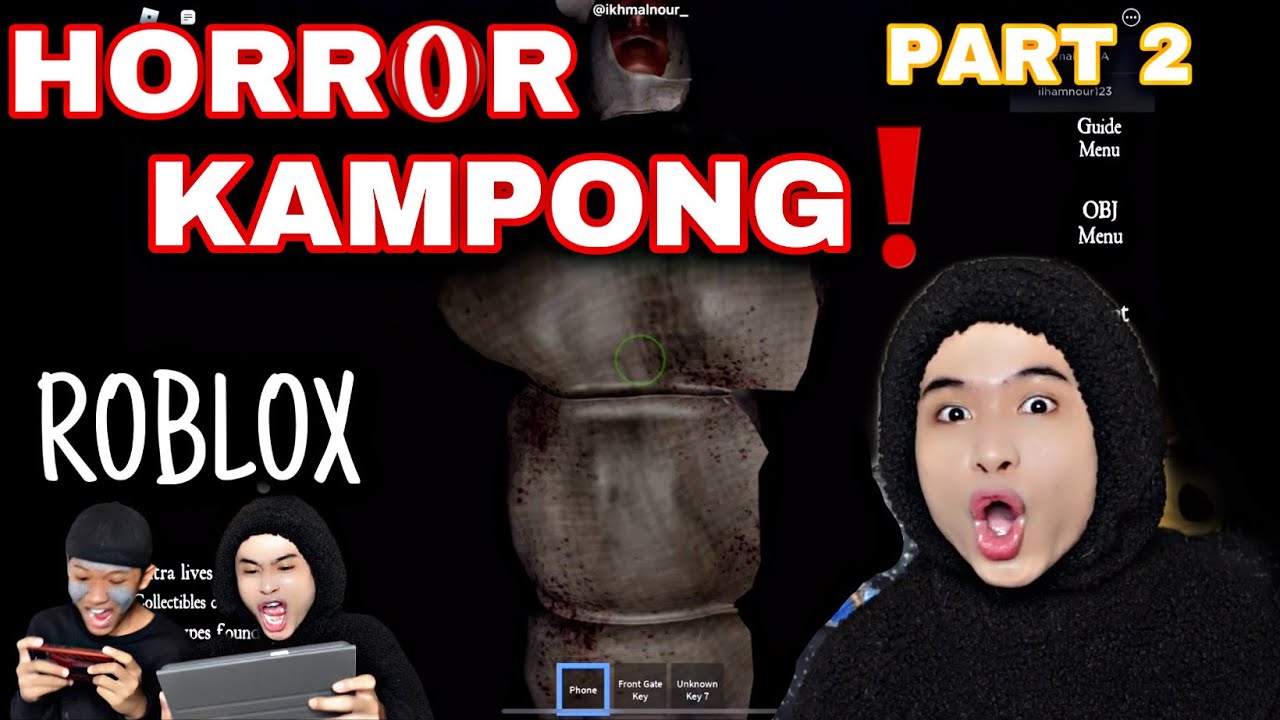 ROBLOX❗️| HORR0R KAMPONG😱❗️| JUMPA ORANG MINY4K😭‼️ | KENE KEJAR😭