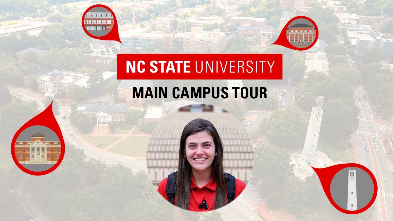 NC State University Campus Tour - Main Campus Tour with Alli