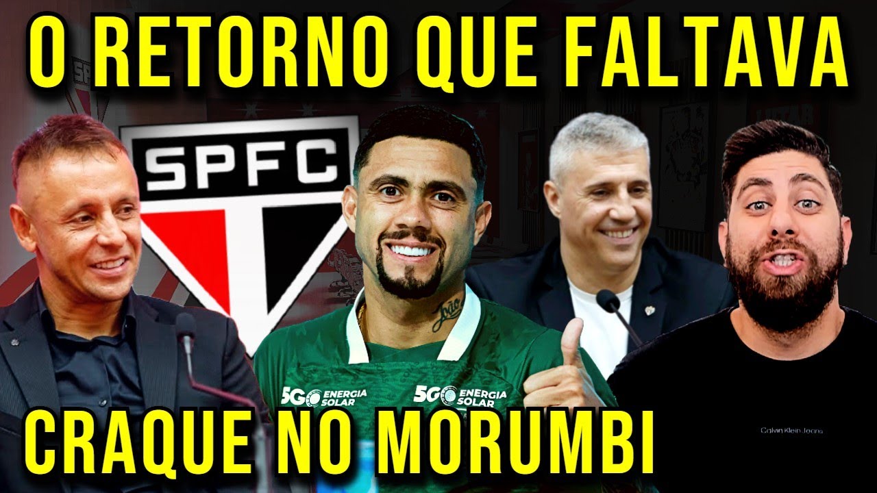 VOLTOU SIM!!! SÃO PAULO FINALMENTE TEM GRANDE RETORNO QUE MUDA ESTRUTURA! SPFC AGORA MUDOU TUDO!