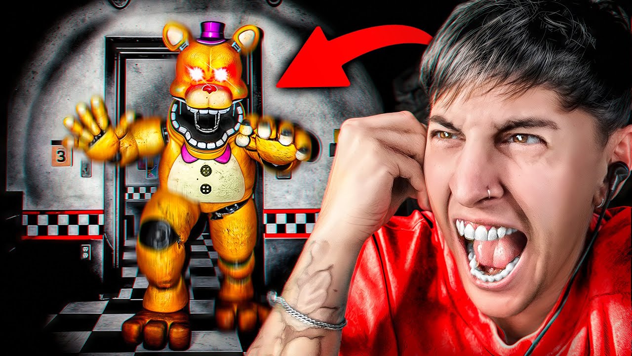 EN ESTE FNAF LOS ANIMATRONICOS CORREN !! 😨💀 - Those Nights at Freadbears