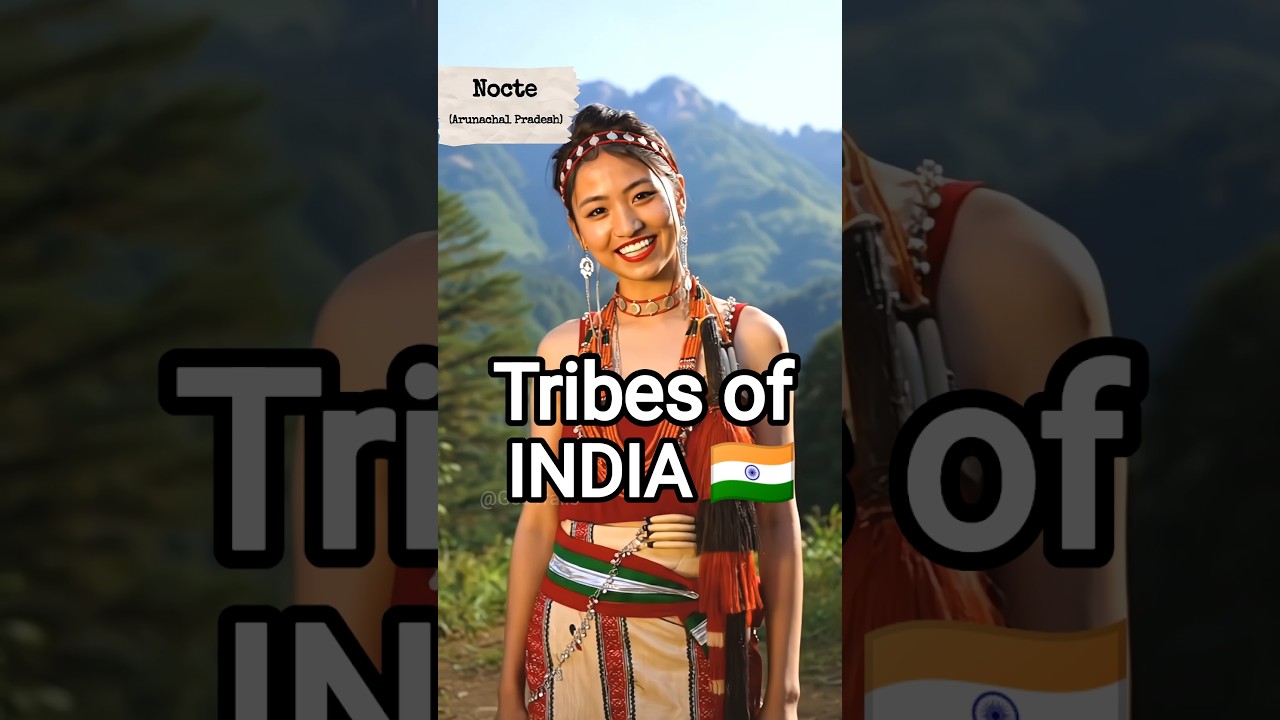 Tribes of India | Major tribes of India #tribe #shorts