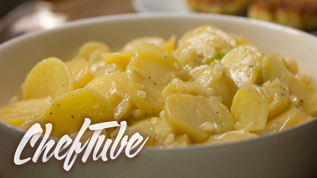 Comment Faire Une Salade de Pommes de Terre Allemande - Recette dans la description