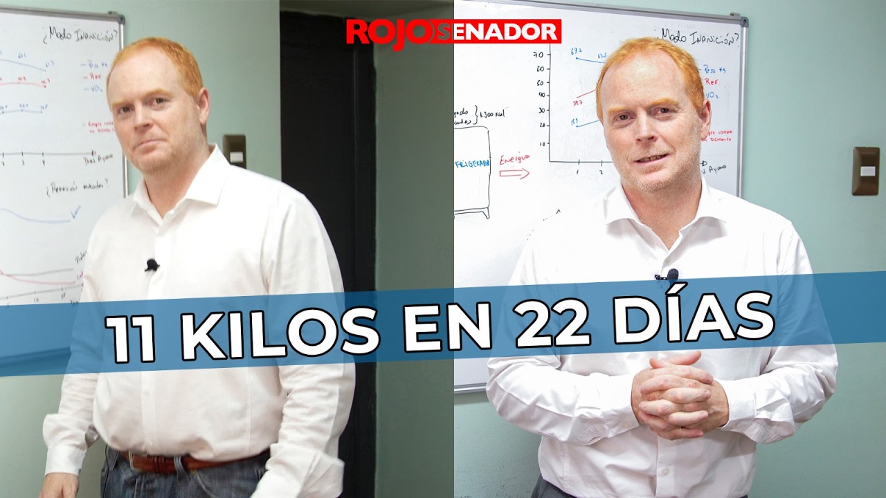 Bajé 11 kilos en 22 días