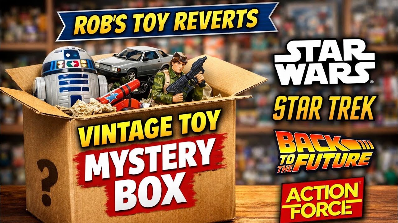 “Rob’s Toy Reverts Sent Me a Vintage Toy Mystery Box 🎁”