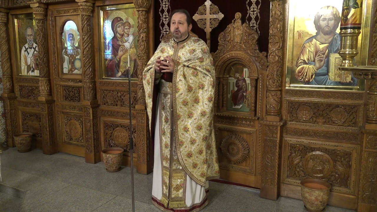 Duminica Izgonirii lui Adam din Rai (a Lăsatului sec de brânză), Pr. Adrian Chiriță (06.03.2022)