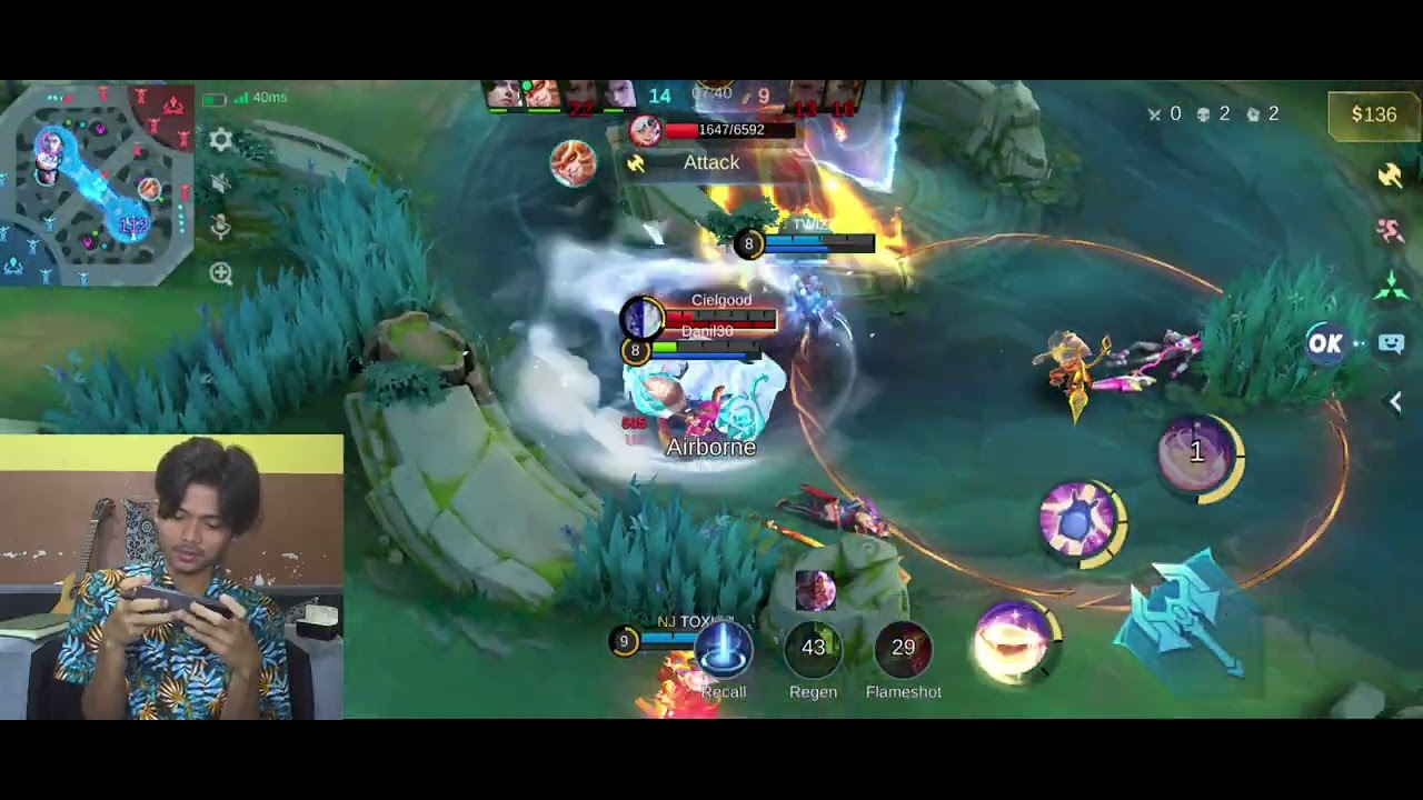 Daniel Joshua - Mobile legends Berpaling Ke Nana