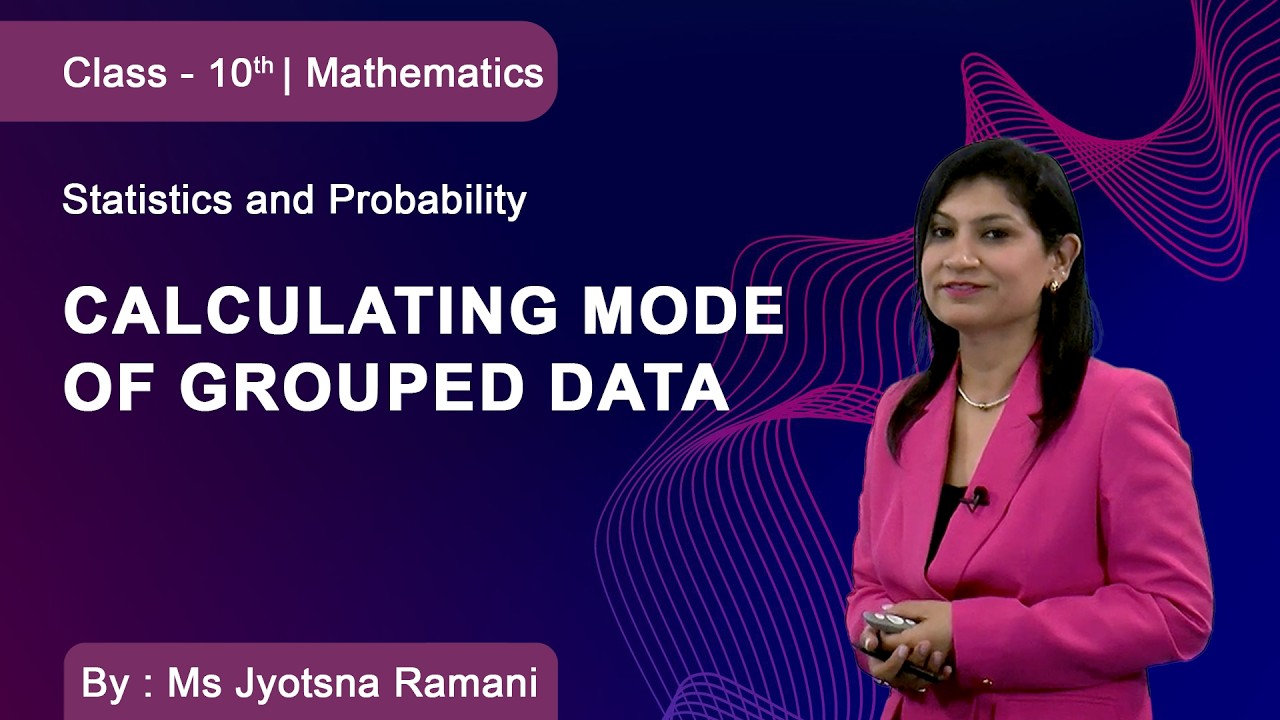 Class 10 | Mathematics | Statistics and Probability | Calculating Mode of Grouped Data