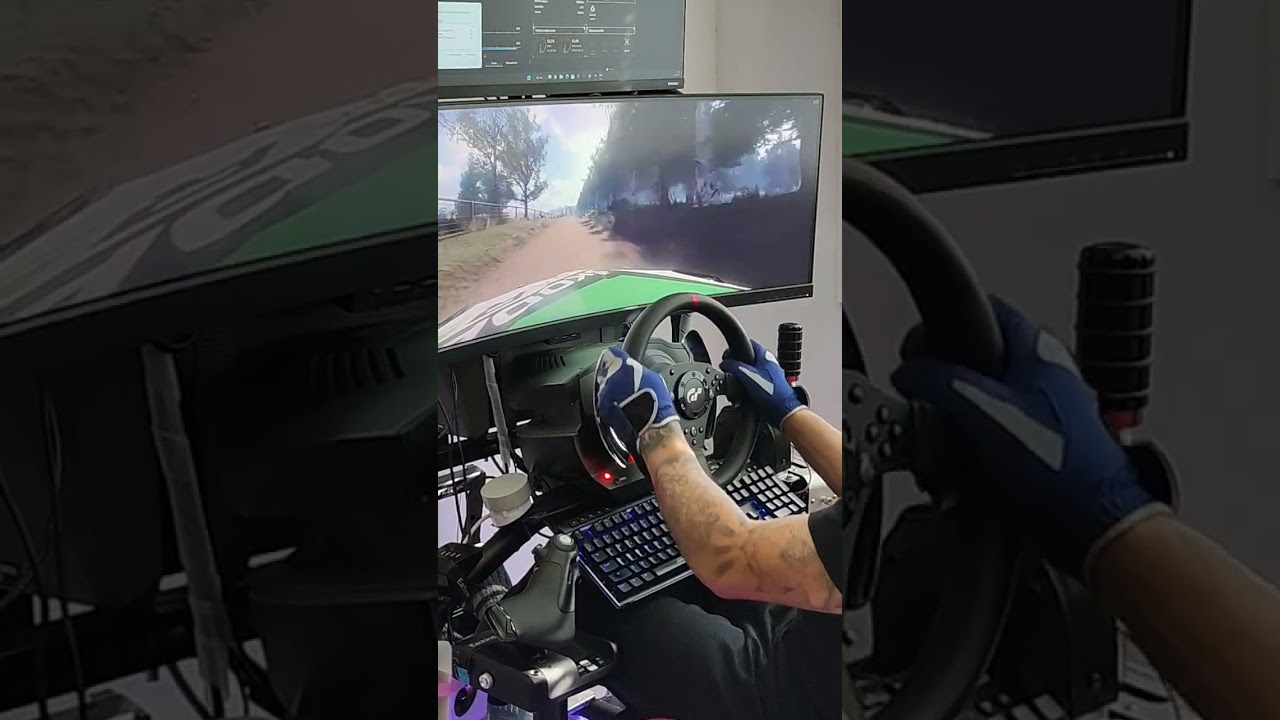 rally simulaator thrusmaster #game #simulator #cars #finland #rally #dirtrally