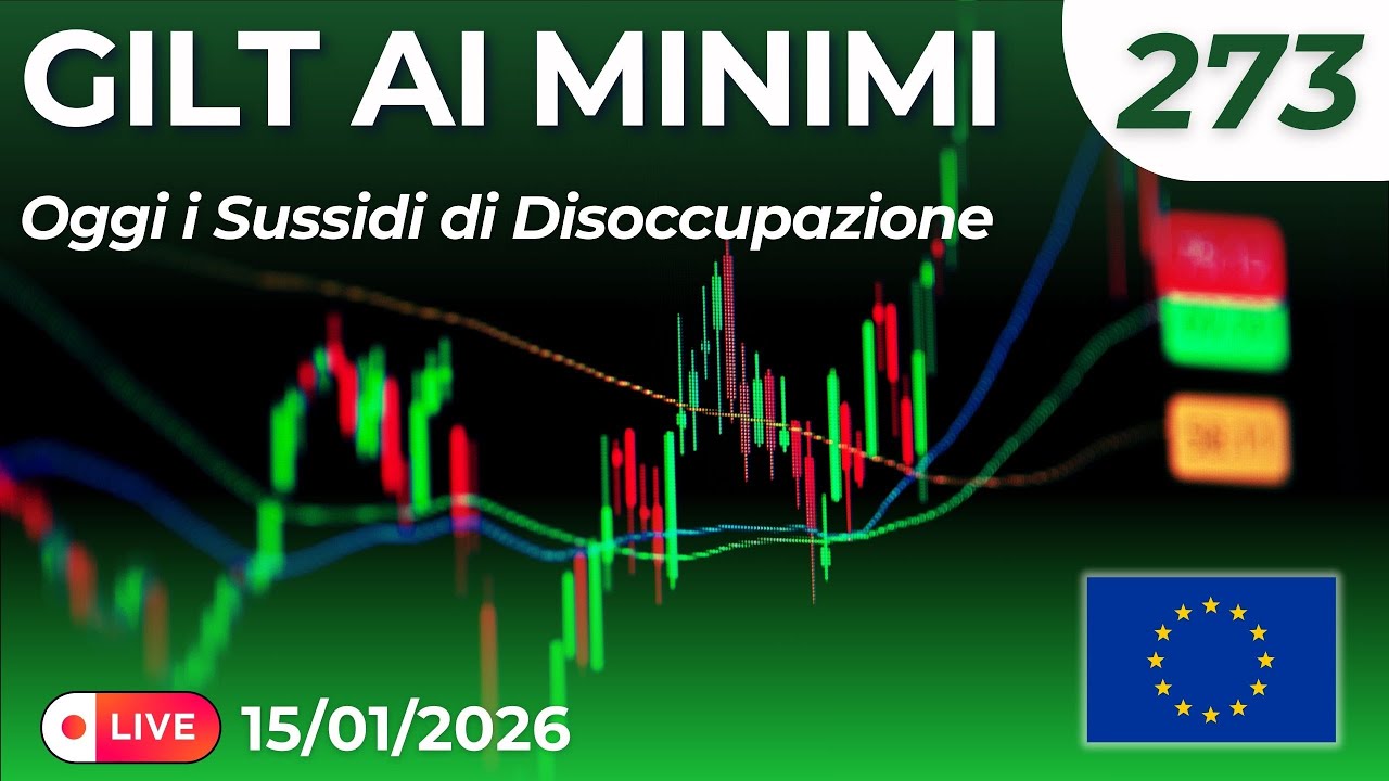 Titoli di Stato UK, rendimenti ai minimi del 2025 - Ep. 273 Trading & Mercati Europa