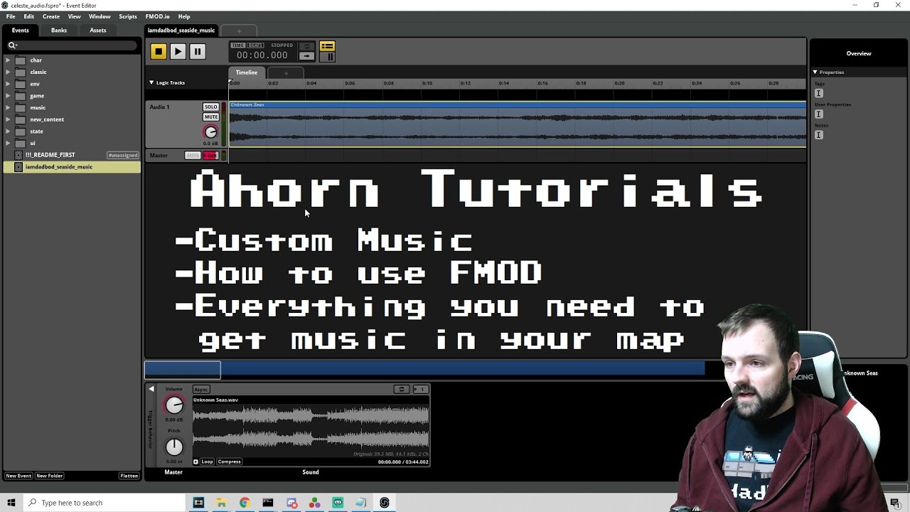 (Ahorn Tutorials) Custom Music and FMOD