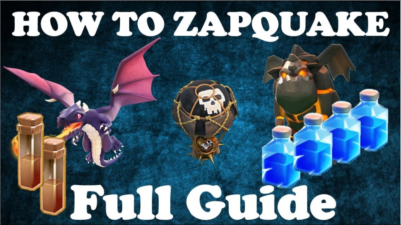 The ZapQuake BIBLE - Full Exclusive 3 Star Guide For Th9 Bases - January 2016