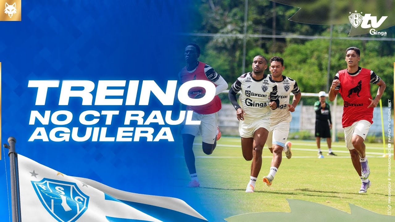 #Pap&atilde;oTVGingaBet: TREINO NO CT RAUL AGUILERA - 30/12/2025