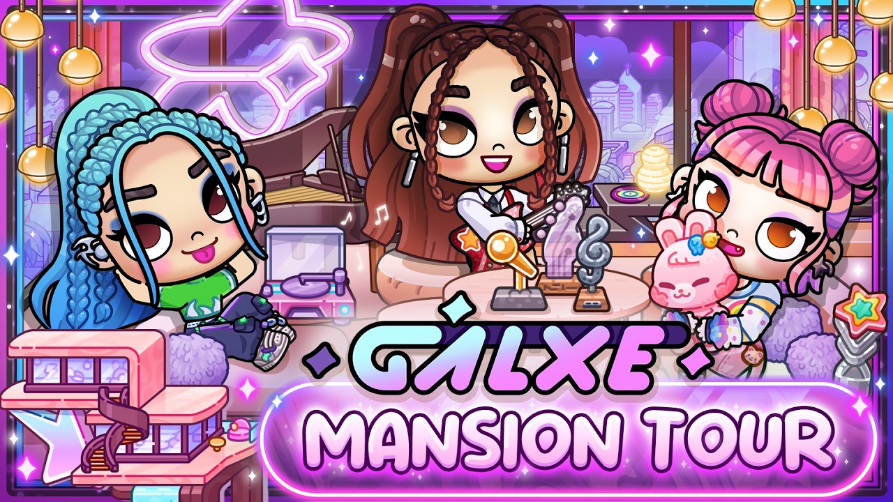 GALXE Mansion Tour ✨💜 | Avatar World