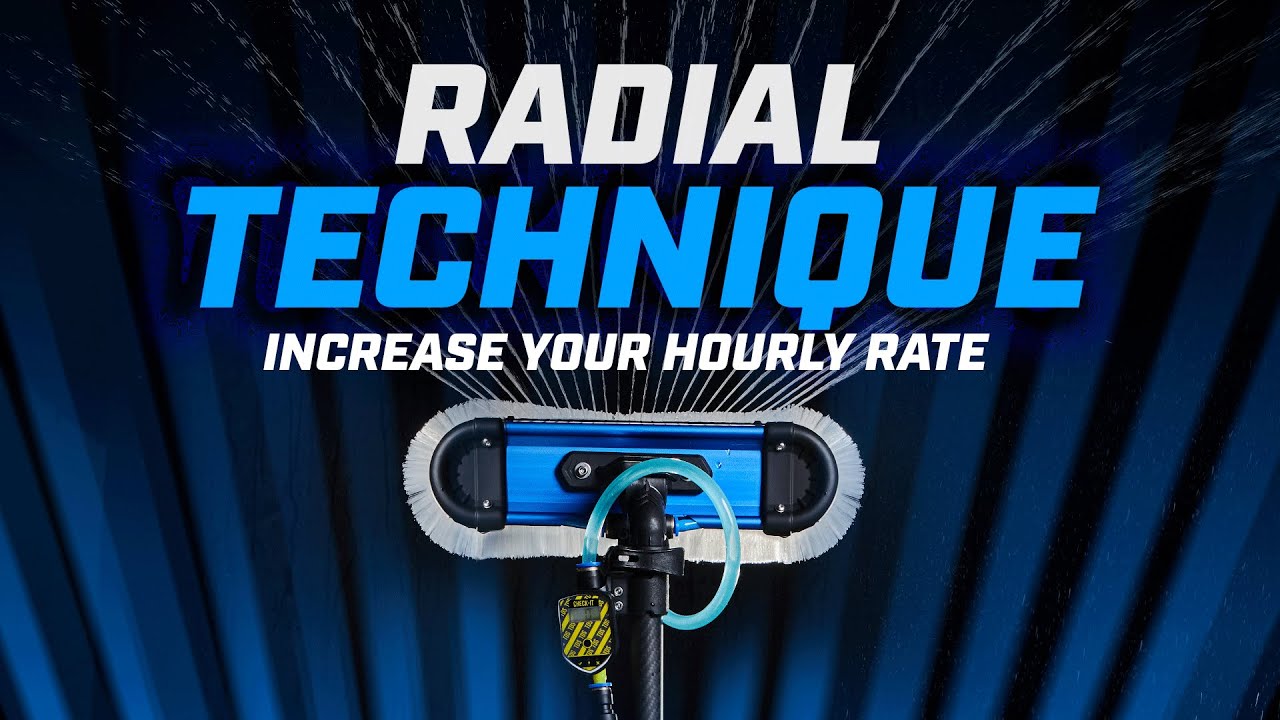 RADIAL TECHNIQUE - INCREASE YOUR EFFICIENCY, YOUR SPEED, YOUR HOURLY RATE!