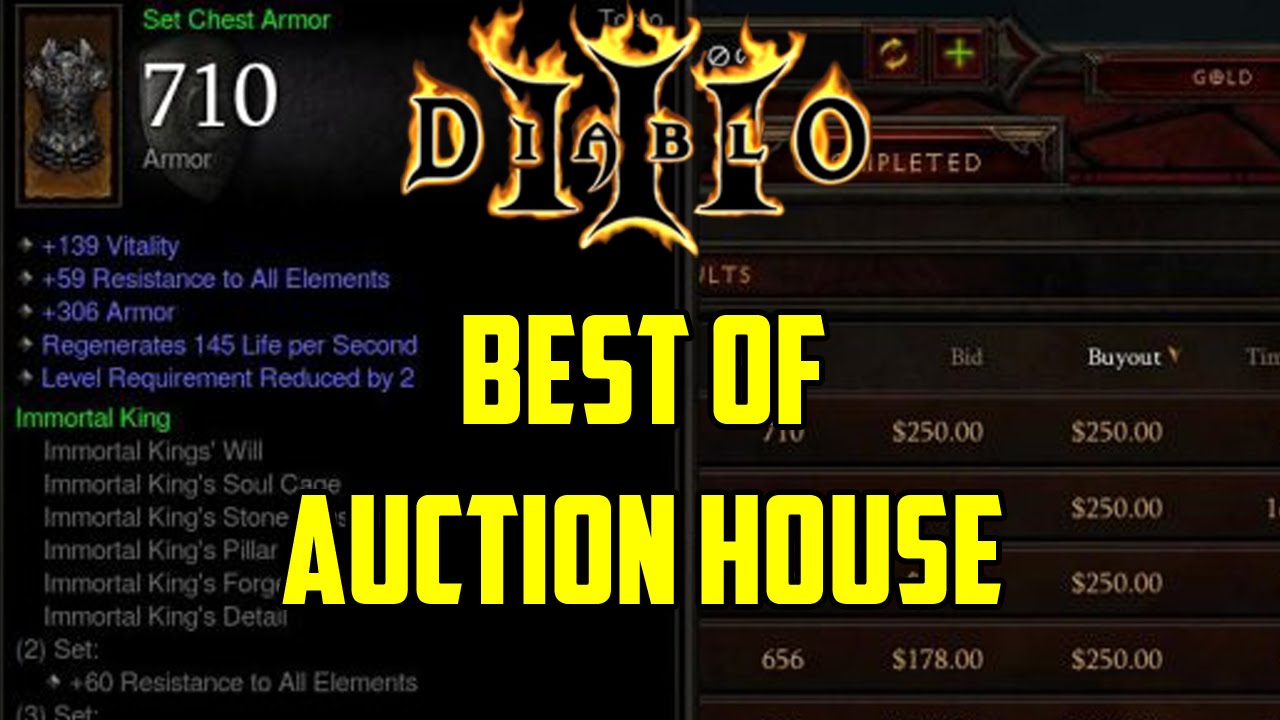 Diablo 3 - Best of Auction House