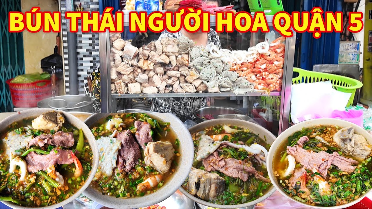 BÚN THÁI NGƯỜI HOA QUẬN 5 Nhìn Đã Thấy Ngon Chỉ Bán Thứ 5 Hàng Tuần Muốn Ăn Phải Chờ || thisaigon