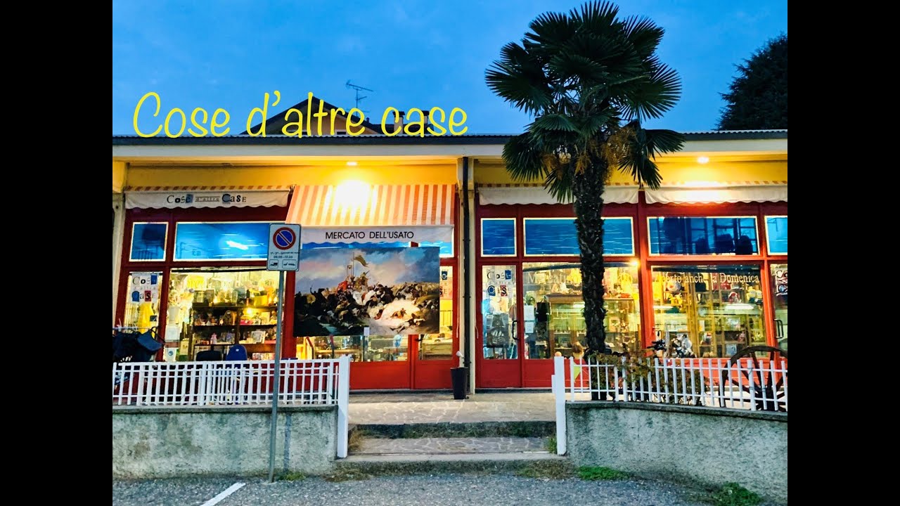 Cose D&rsquo;altre Case  🏘: fantastico mercatino dell&rsquo;usato a San Vittore Olona (Mi).
