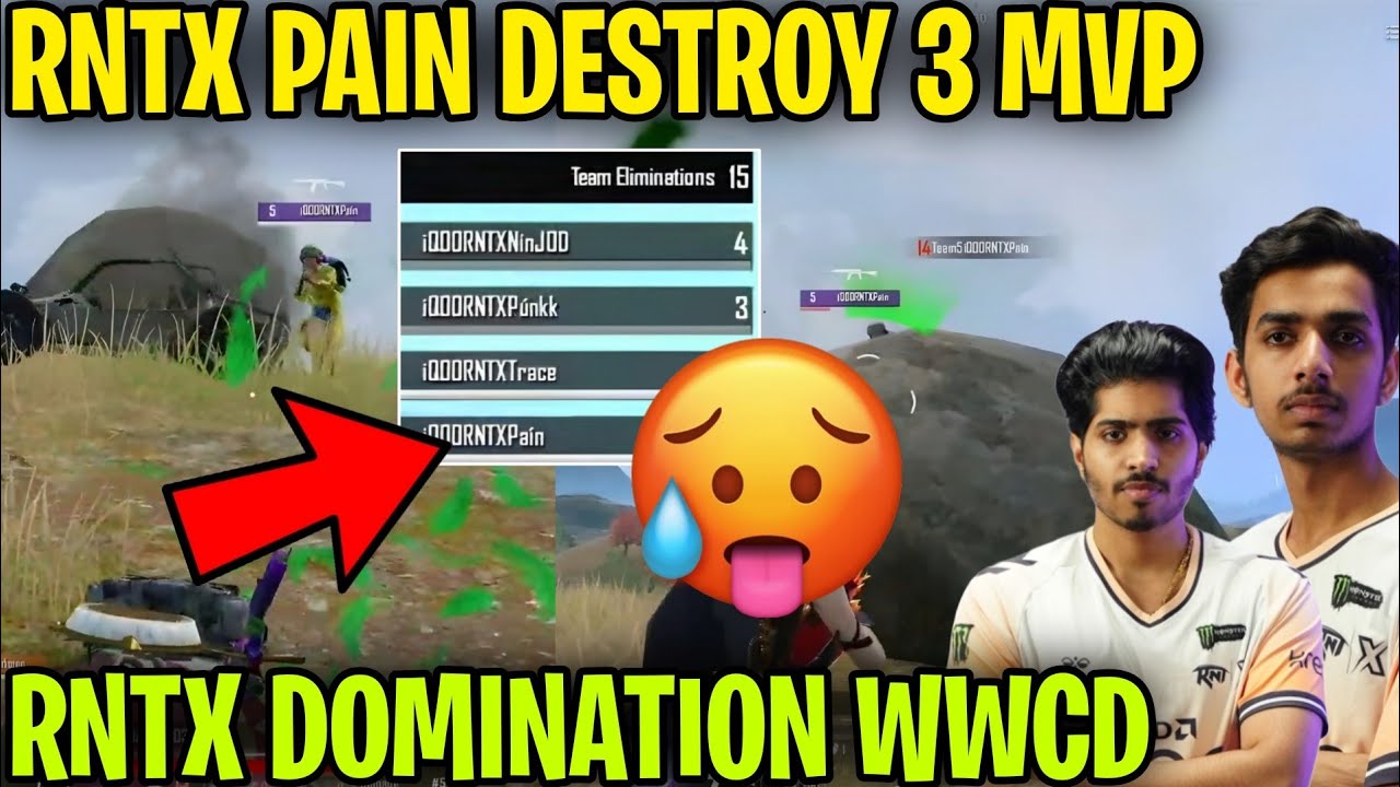 RNTX Pain 1v4 GODL vs RNTX 😱 RNTX Domination 🔥