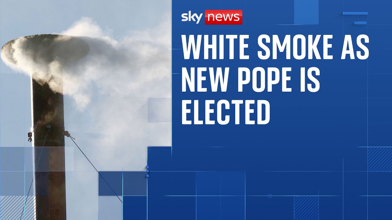 BREAKING: Cheers ring out and bells toll as new pope is elected
