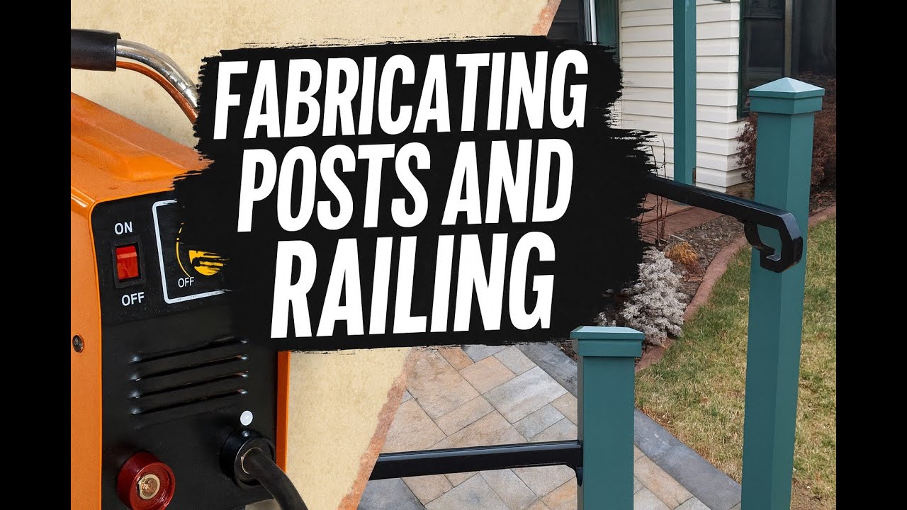 How I Built These Porch Posts & Railing – Step-by-Step Fabrication