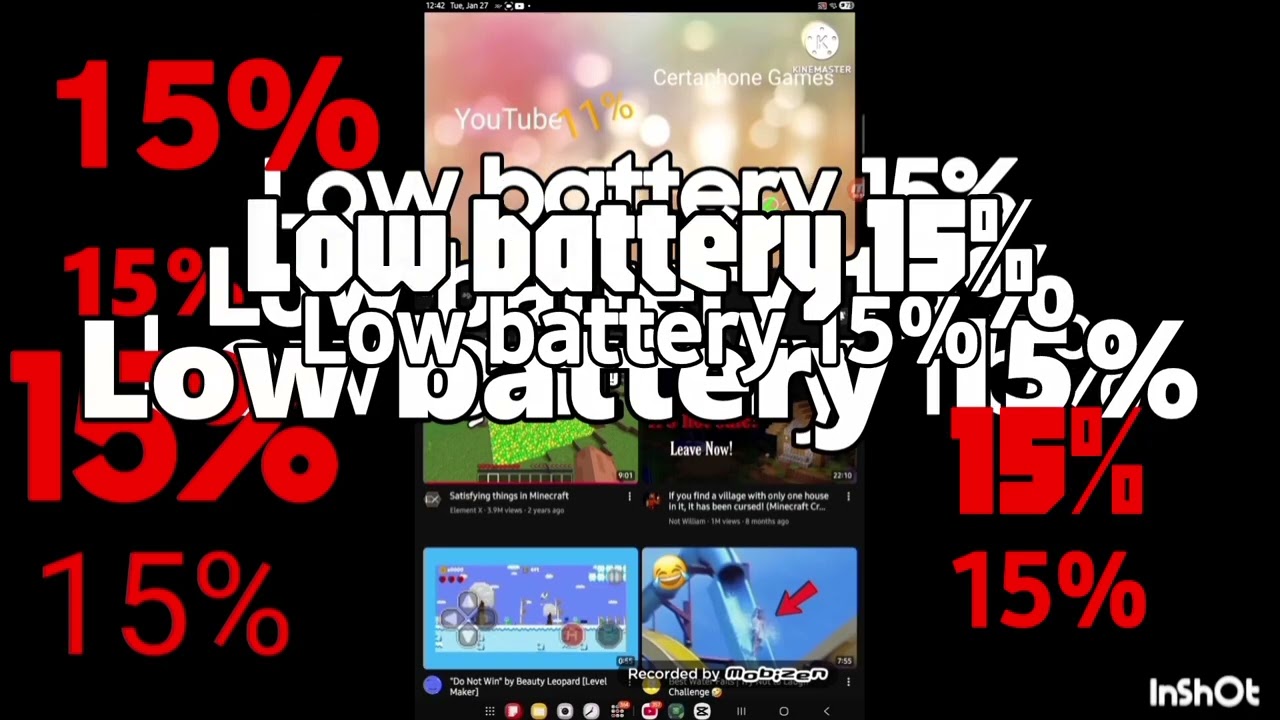 Certaphone T47 low battery
