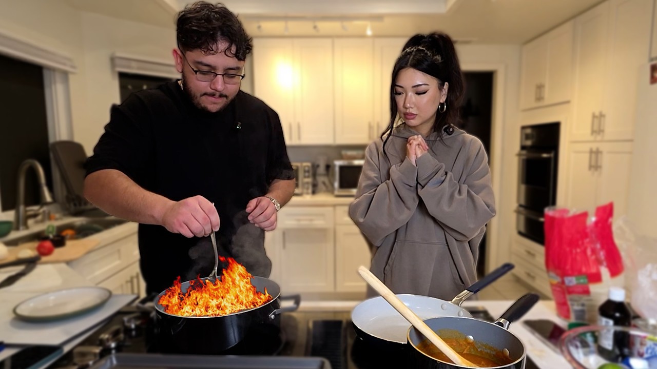 WE ALMOST BURNED DOWN THE KITCHEN