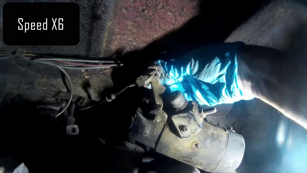 1969 Fiat 500L Starter removal